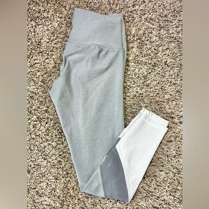 Reebok RBX Active Leggings Women's Size Small Gray White Athletic Gym Training